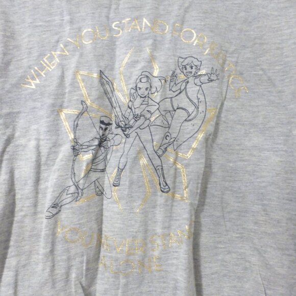HER UNIVERSE She-Ra light gray graphic shirt - Picture 2 of 8